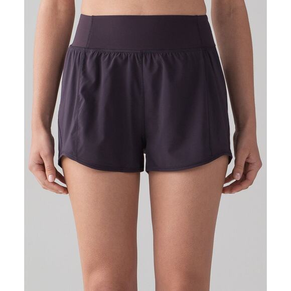 Lululemon Lean In Short 2” Boysenberry Purple Ultra High Rise Women's Size 12 - Picture 4 of 16